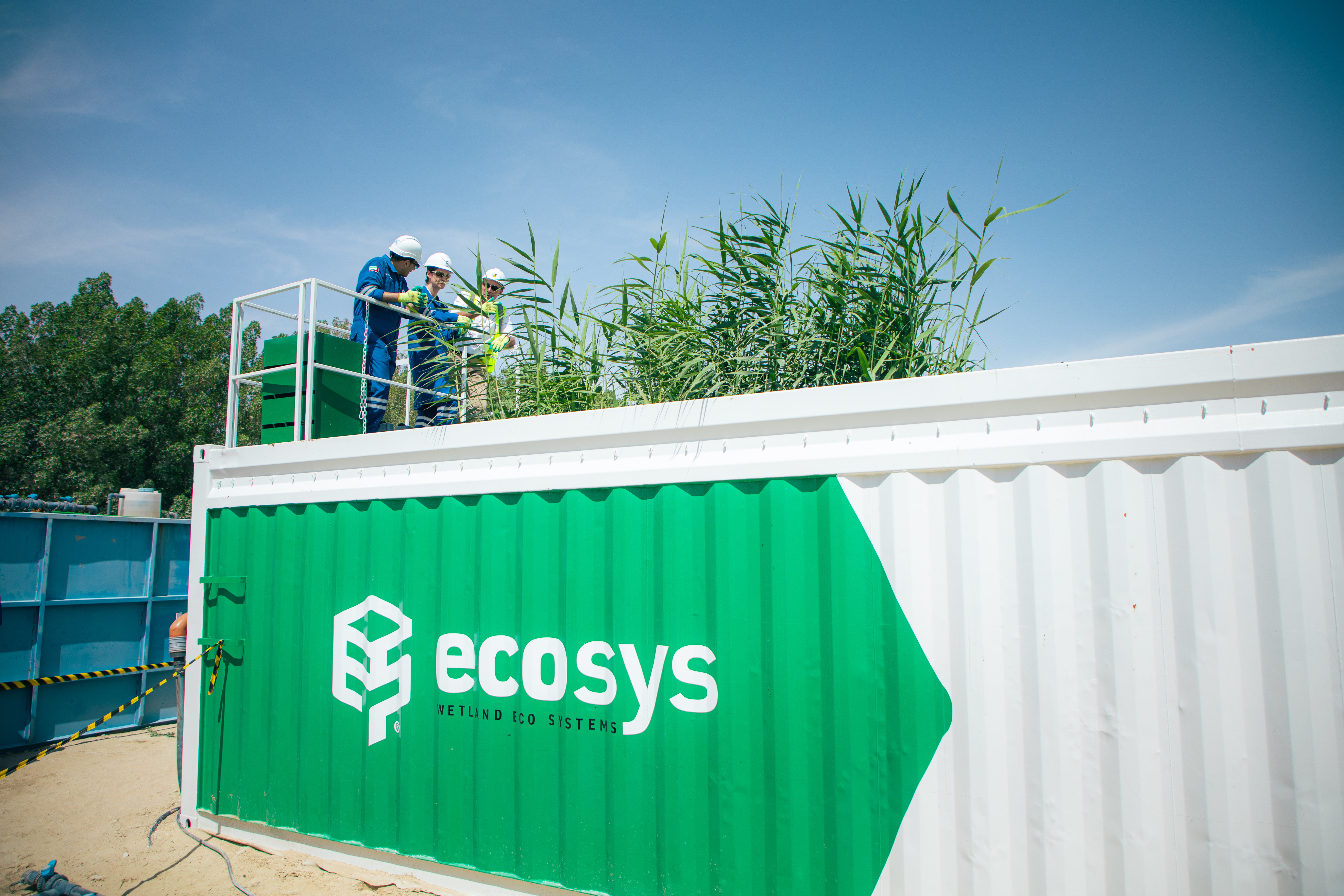 user-friendly, affordable: this is our compact ReedBox®, which treats wastewater very easily with minimal maintenance and operational requirements.
