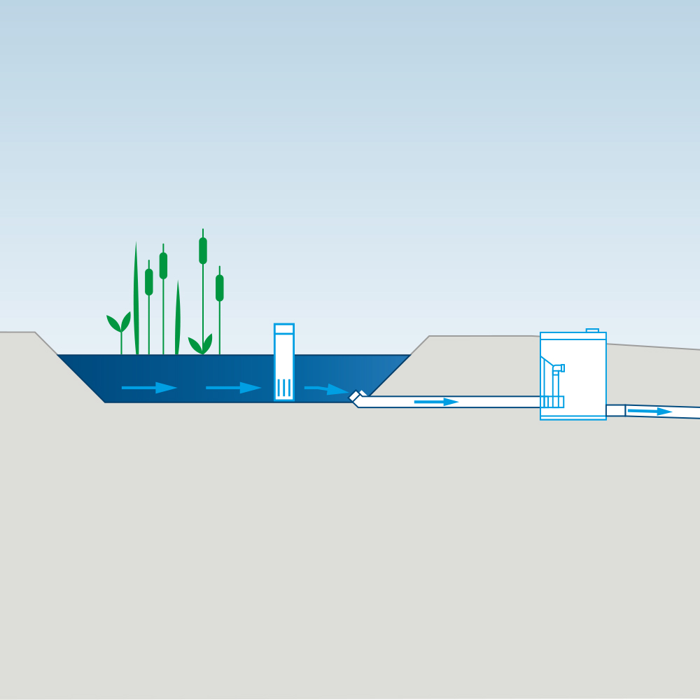 Type 2 is a horizontal subsurface flow system.